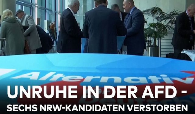 NRW seçimleri öncesi aşırı sağcı AfD’de 6 aday hayatını kaybetti: Tesadüf mü?