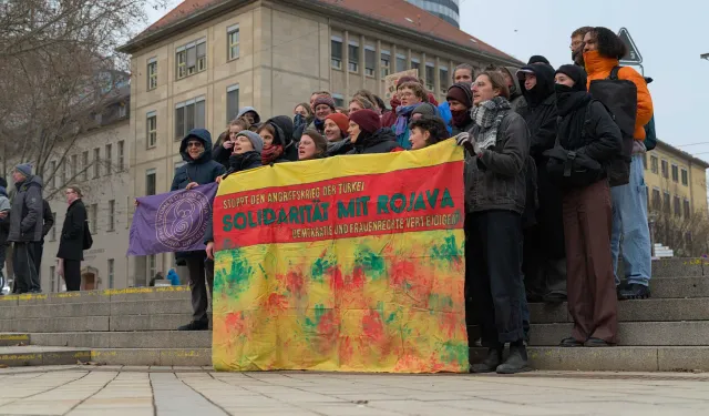 Rojava dayanışma heyetine engel: Mardin'de 16 Alman gözaltına alındı