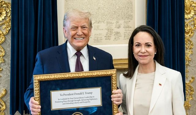 Machado’nun Trump’a verdiği madalyayı Nobel Vakfı reddetti