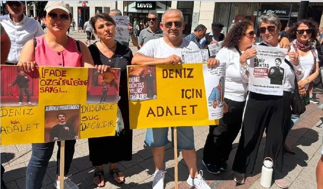Almanya'da Deniz Göktaş'a Özgürlük Çağrısı