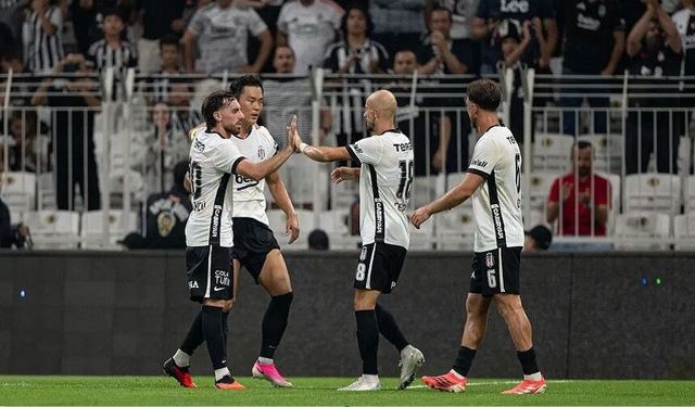 Beşiktaş, Hradec Králové'yi 1-0 mağlup etti