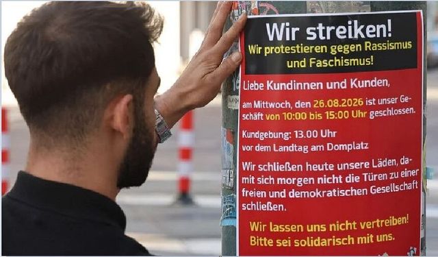 Magdeburg’da göçmen esnaftan seçim öncesi ırkçılığa karşı güçlü mesaj