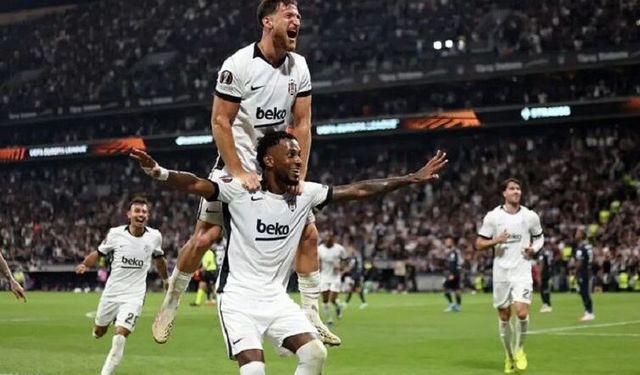 Beşiktaş, UEFA Avrupa Ligi’nde Marsilya’yı 4-1 mağlup etti