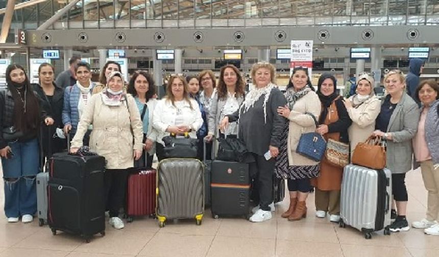 Göçmenler Birliği Kadın Kolu Venedik'te moral depoladı