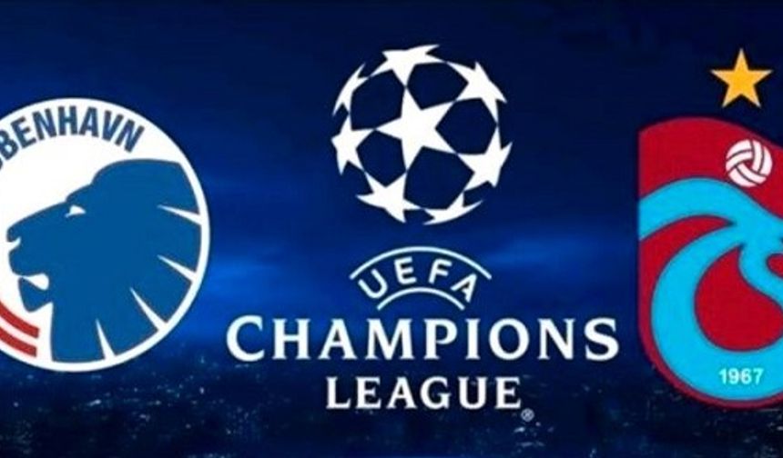 UEFA Şampiyonlar Ligi maçında Trabzonspor 2-1 yenildi