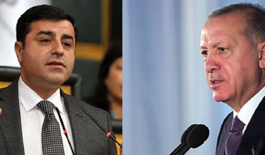 Demirtaş'tan Erdoğan'a sert yanıt: "Kim hırsız" diye bir sor