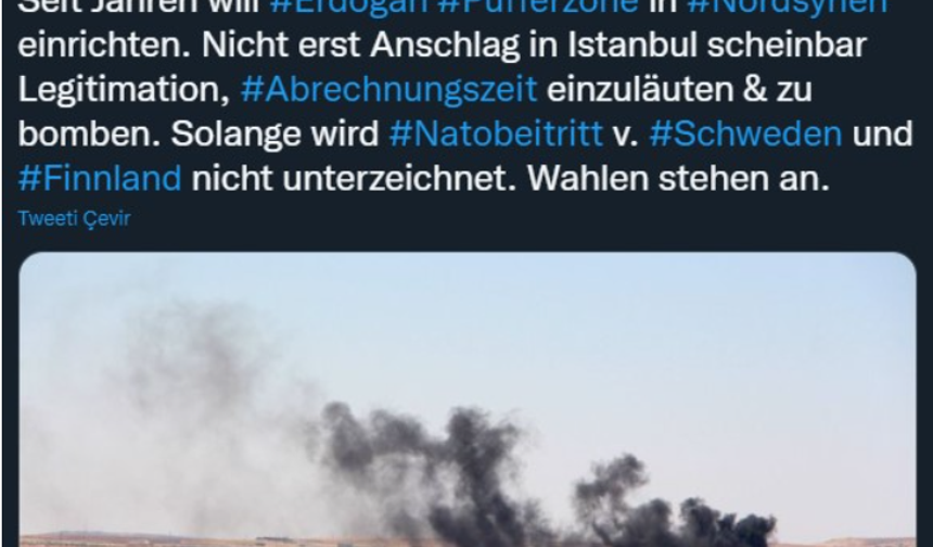 TSK'nın hava harekâtına Yeşiller, FDP ve Sol Parti'den tepki
