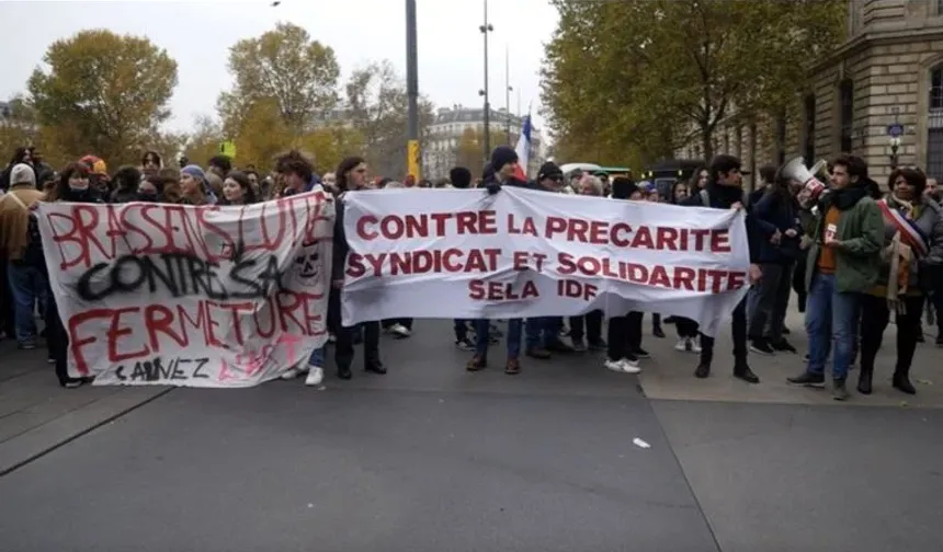 Fransa: Meslek liselerinin kapatılması protesto edildi