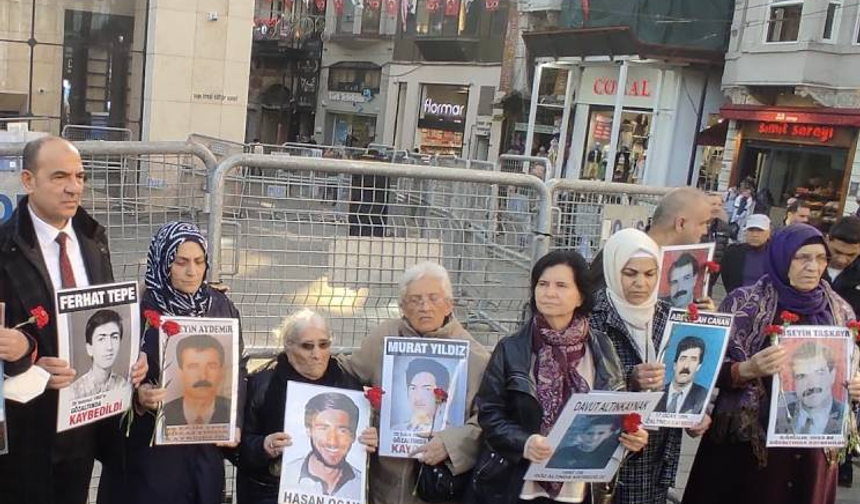 Cumartesi Anneleri Taşkaya için adalet istedi