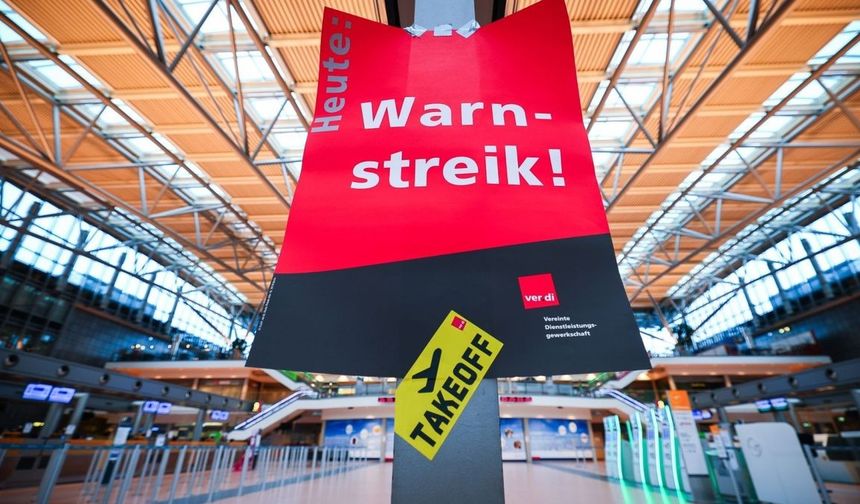 Almanya: Havalimanlarında yeniden grev başladı
