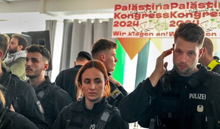 Berlin’de Filistin Kongresi başlamadan yasaklandı