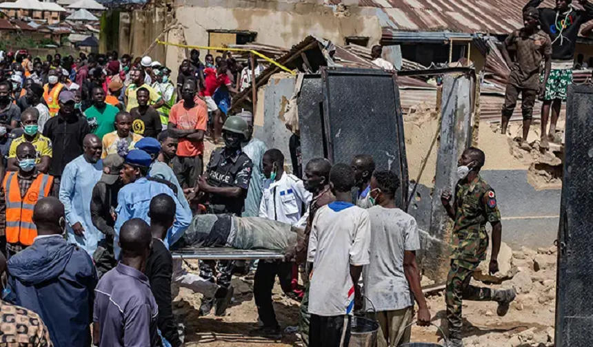 Nijerya’da okul çöktü: Can kaybı 21’e yükseldi
