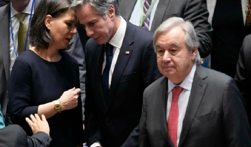 Guterres'in İsrail'de "istenmeyen kişi" ilan edilmesine BM'den tepki