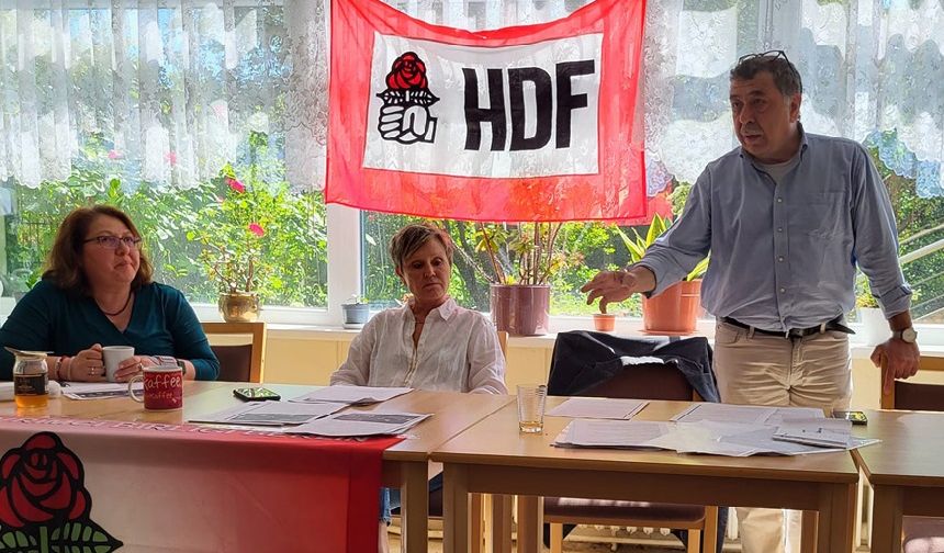 HDB Berlin Başkanı Ahmet İyidirli: "Cumhuriyet'i yaşatacağız"