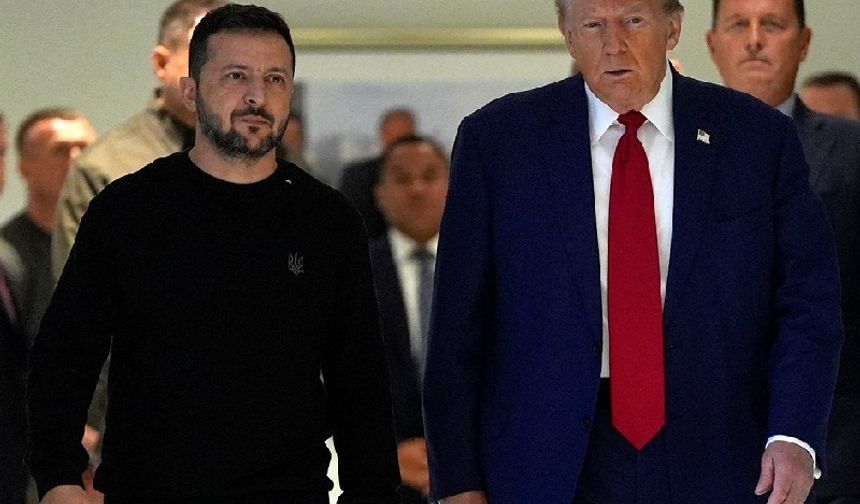 Beyaz Saray'dan açıklama: 'Trump, Zelenskiy'i bekliyor'