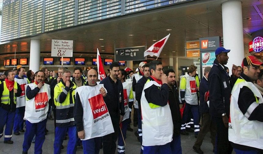 Lufthansa’nın ana merkezinde uyarı grevi: Sendika yüzde 8 zam istiyor