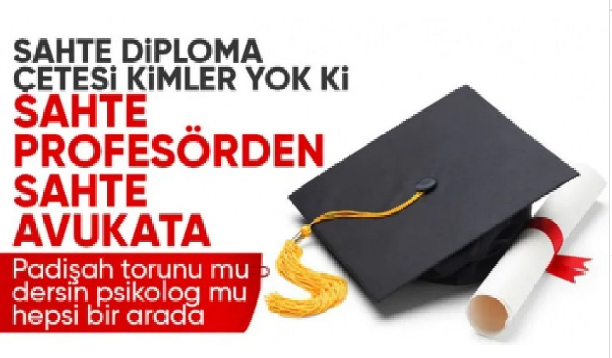 Türkiye'de sahte diploma çetesi: 400 kişi ‘profesör’ ve ‘doçent’ ünvanı aldı