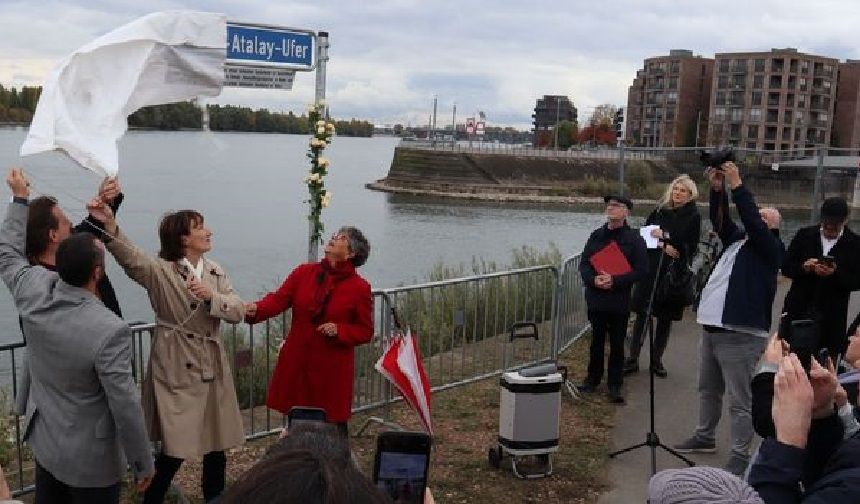 Mainz’da tarihi an: Yılmaz Atalay’ın adı Ren Nehri kıyısında yaşayacak
