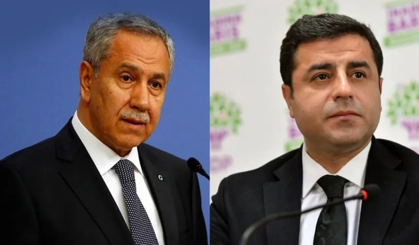 Arınç–Demirtaş görüşmesi: “Çarpıtma” iddiası yeni tartışma yarattı