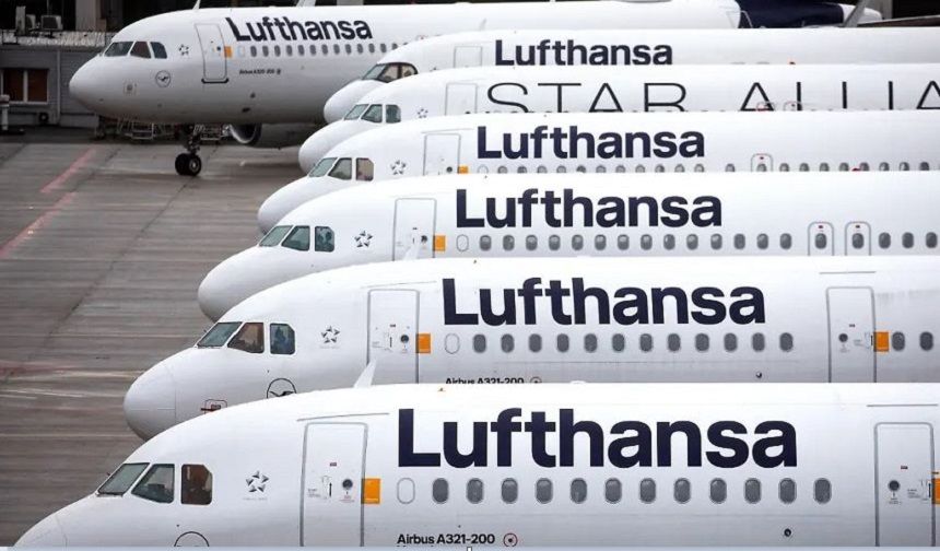 Lufthansa’da pilot ve kabin grevi: Yüzlerce uçuş iptal, on binlerce yolcu etkilendi