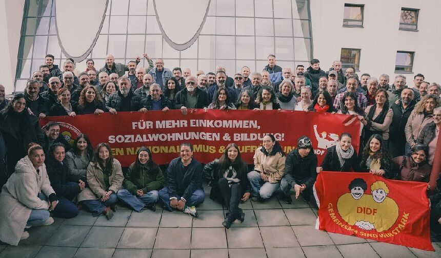 DİDF Genel Kongresi yapıldı: Irkçılığa ve silahlanmaya karşı ortak mücadele çağrısı