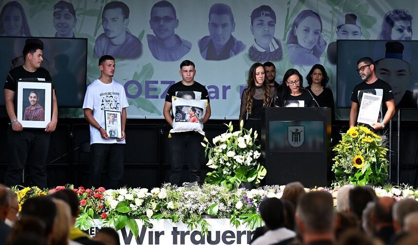 Münih'teki ırkçı terör saldırısında yaşamını yitirenler 10. yılında anıldı