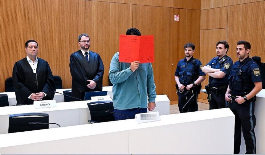Münih’te Ver.di yürüyüşüne saldıran Farhad N.’ye müebbet hapis cezası